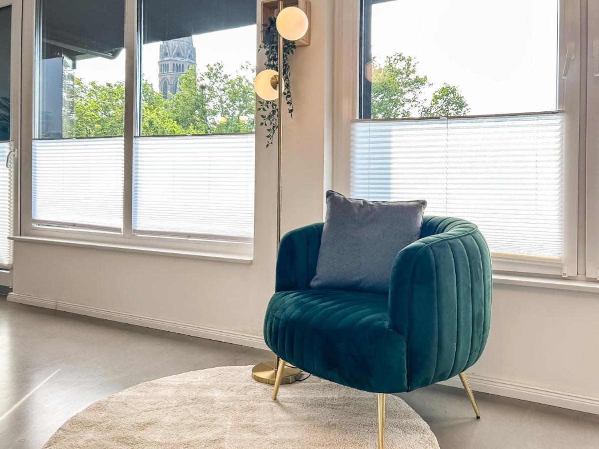 Design-Apartment - Bochum Zentrum - 2 Balkons - 118M2 - Netflix ภายนอก รูปภาพ