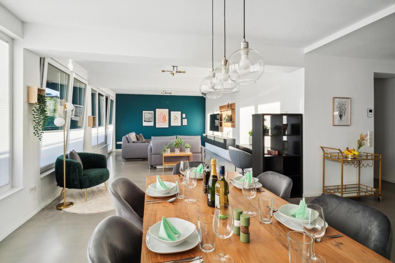 Design-Apartment - Bochum Zentrum - 2 Balkons - 118M2 - Netflix ภายนอก รูปภาพ