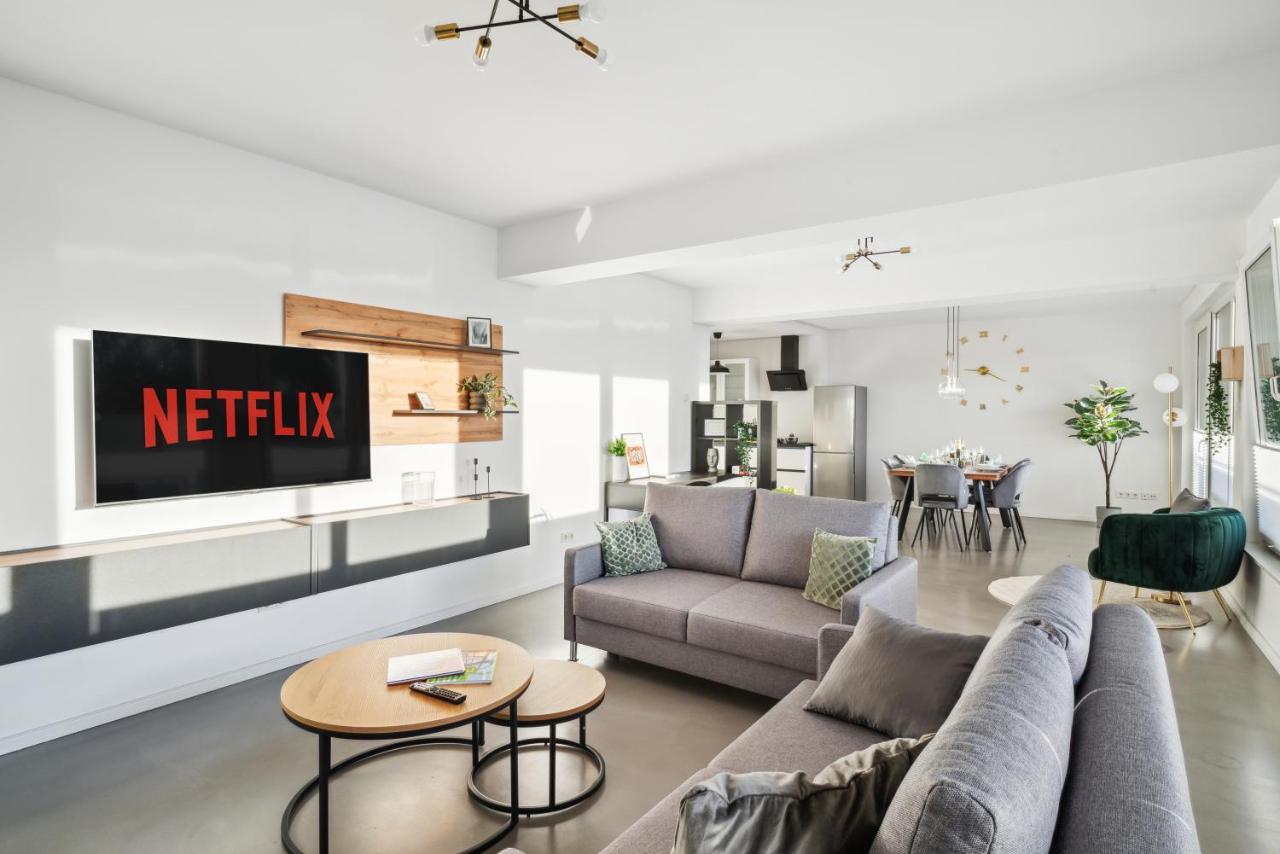 Design-Apartment - Bochum Zentrum - 2 Balkons - 118M2 - Netflix ภายนอก รูปภาพ
